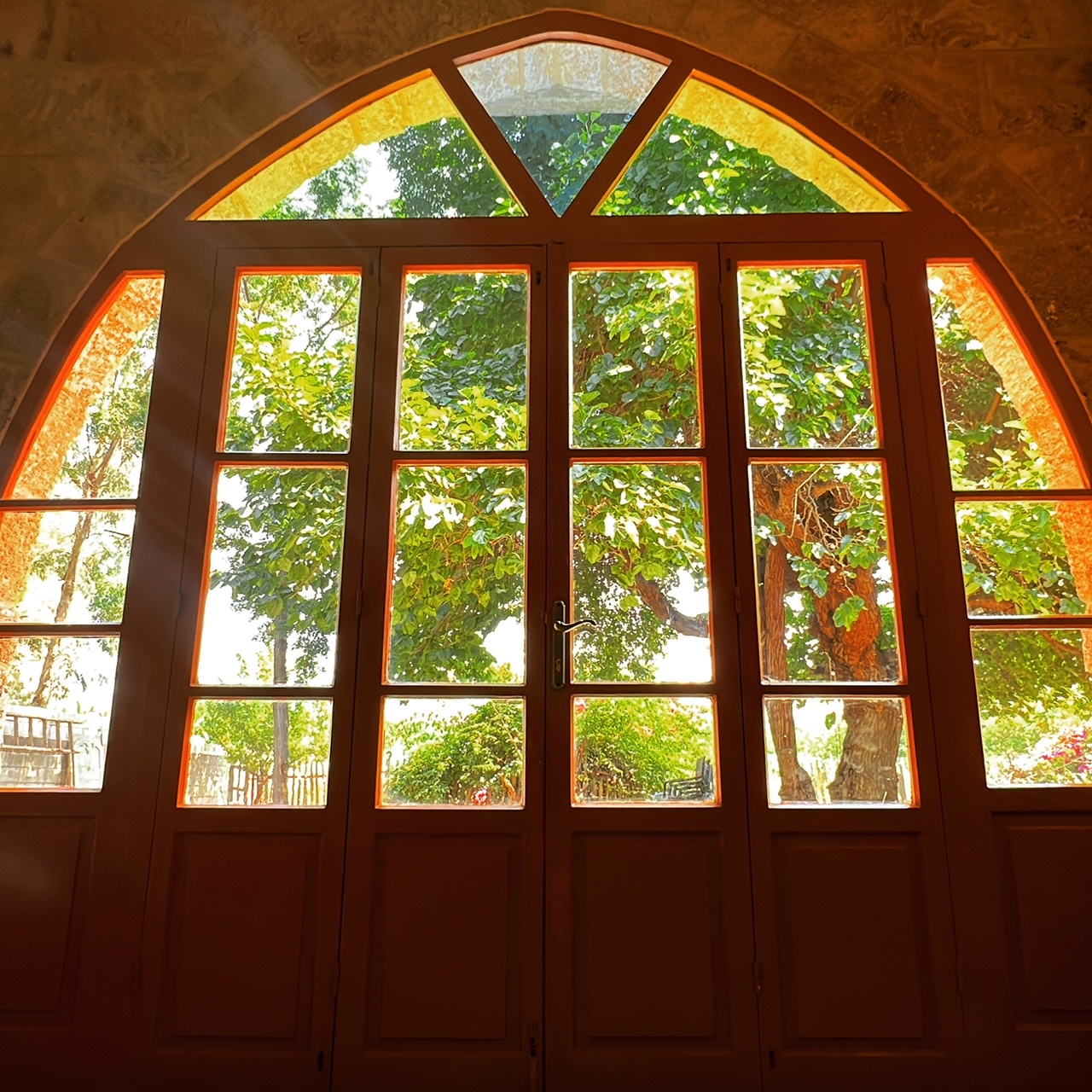 Historic Beit Tout entrance wooden door