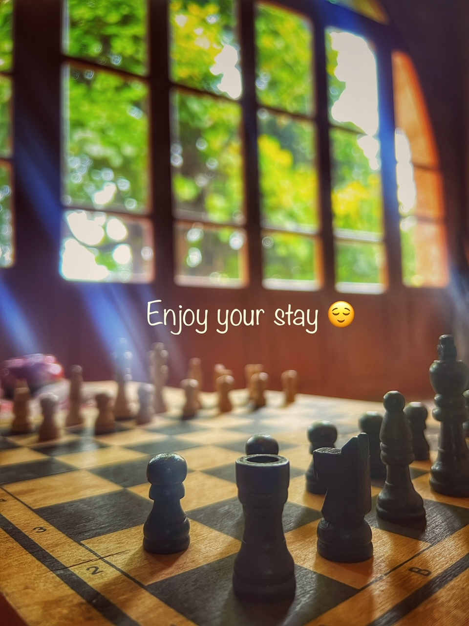 Enjoy your stay with exciting games Enjoy your stay with exciting games